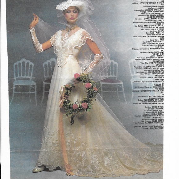 Wedding GOWN & HEADPIECE DESIGNED BY EVE OF MILADY - Picture 8 of 9